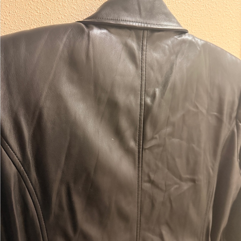 Avec Les Filles Black Trench Coat - Picture 5 of 6